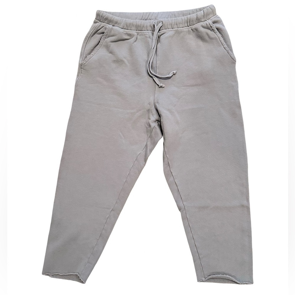 Frank & Eileen NWD Tee Lab Cropped Sweatpants Taupe Size S